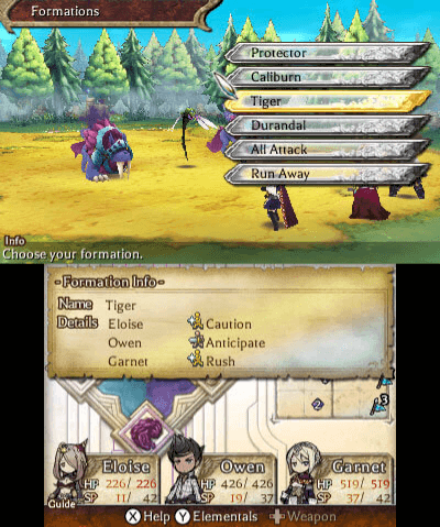 Legend of Legacy screenshot 3 for Nintendo 3DS